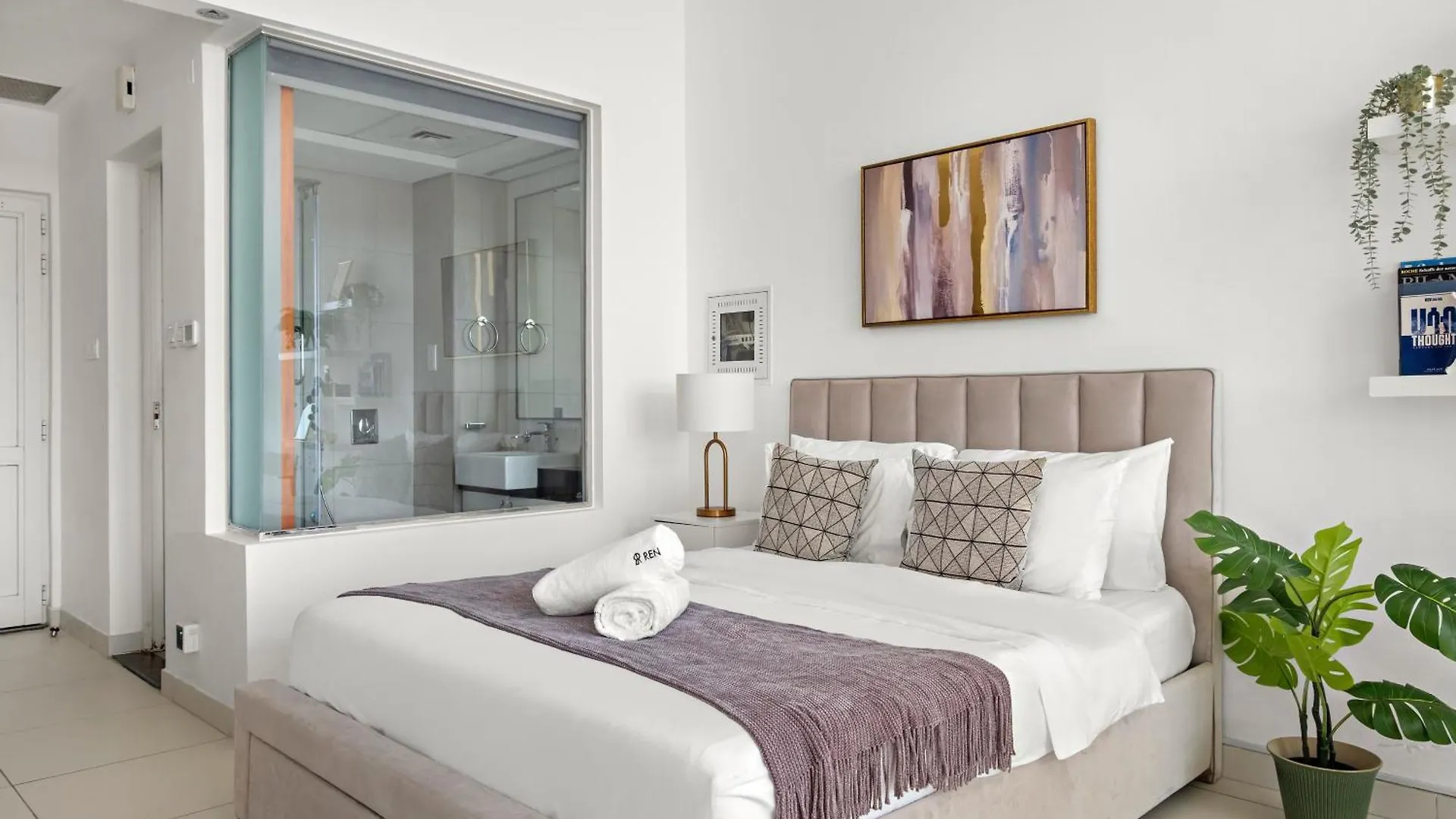 Apartment Cozy Sea View Studio Palm Views West At Palm Jumeirah Dubai