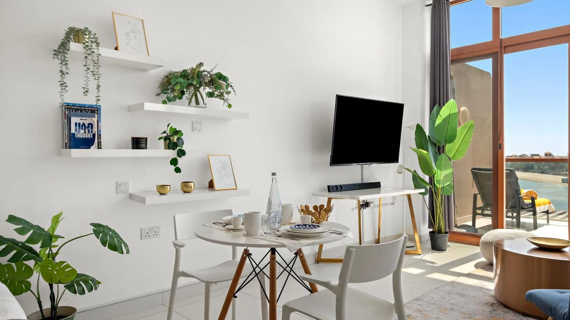 Apartment Cozy Sea View Studio Palm Views West At Palm Jumeirah Dubai Vereinigte Arabische Emirate